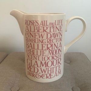 Emma Bridgewater Roses all my life jug